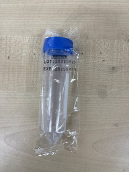 CENTRIFUGE TUBE, 50ML, CONICAL BOTTOM WITH SCREW CAP, STERILE (HP10032) (10 PCS/PACK) 