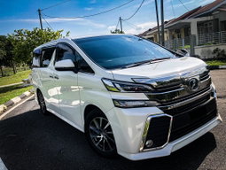 TOYOTA VELFIRE ZA (PUTIH) - MODELISTA
