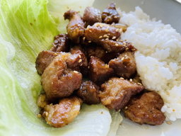 돼지갈비 (Uncooked) Pork Galbi  