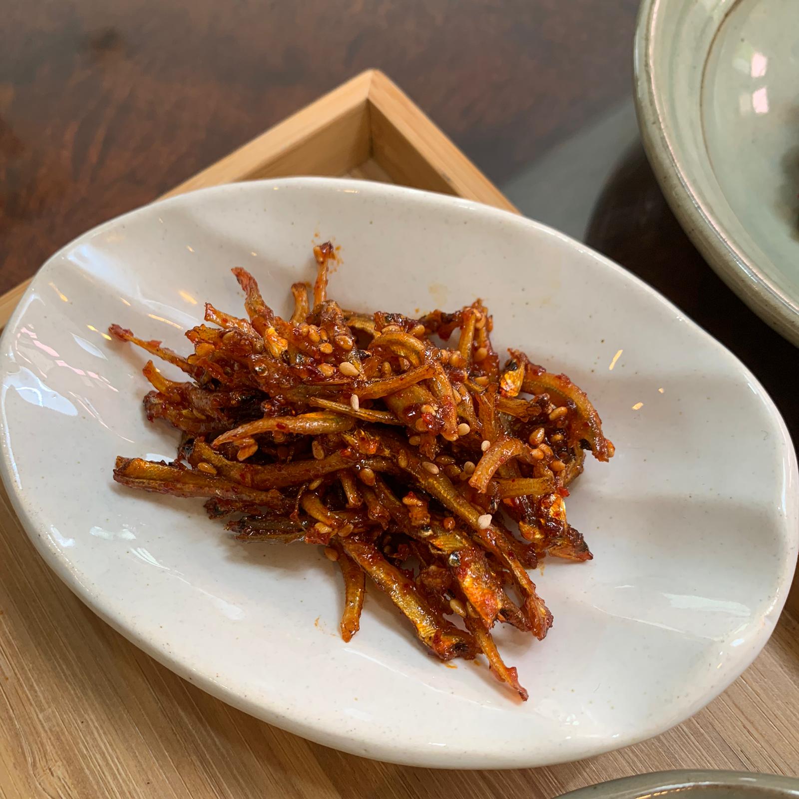 Stir Fried Anchovies (with chilli paste) 130g 干炒小鱼(辣椒酱) 130克_0