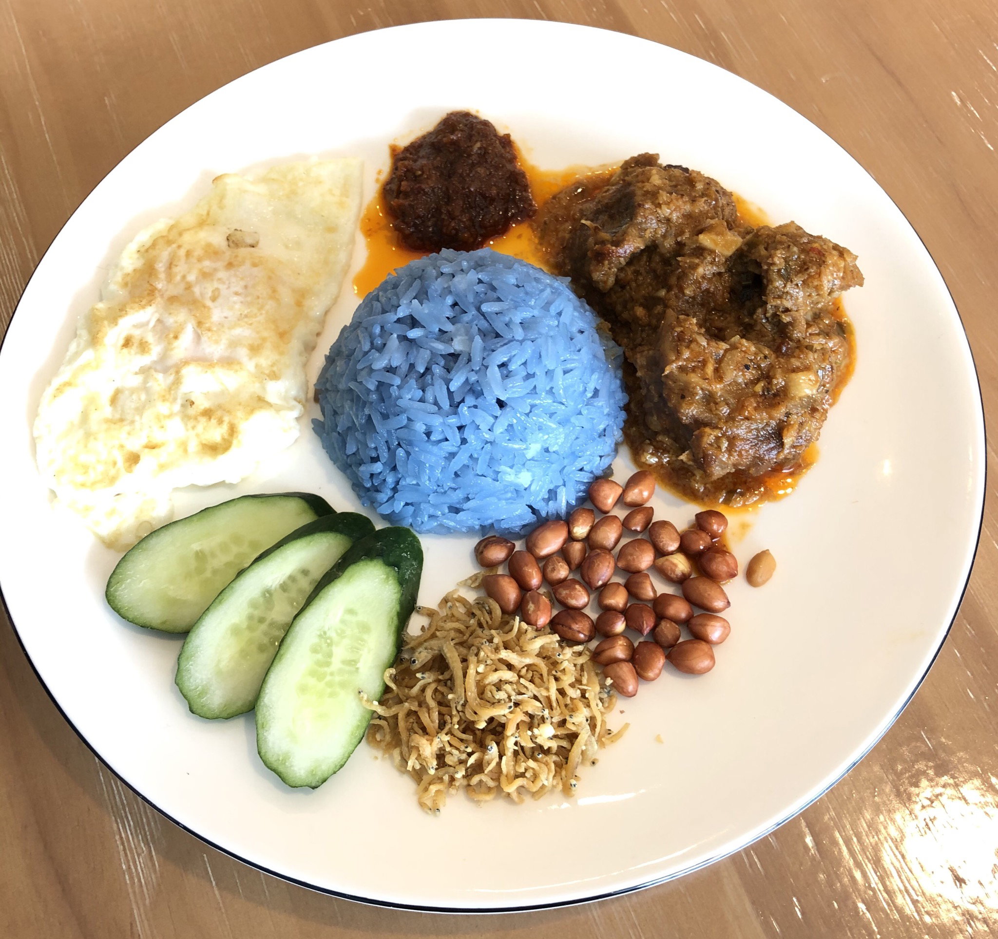 Nasi Lemak rendang Beef_0