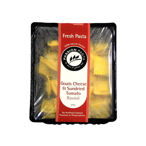  Passion Pasta Frozen Ravioli Goat Cheese & Sundried Tomato 420Gm/Pkt_0