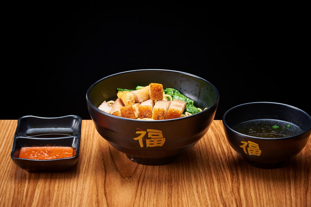 Roast Pork Noodles Dry