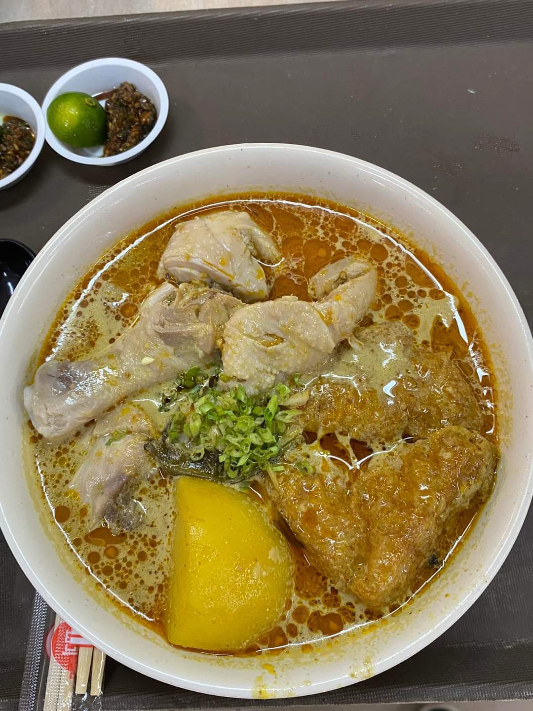 Curry Mee with Chicken