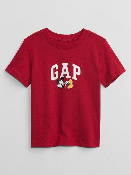 Mickey Gap Tee in Red_0