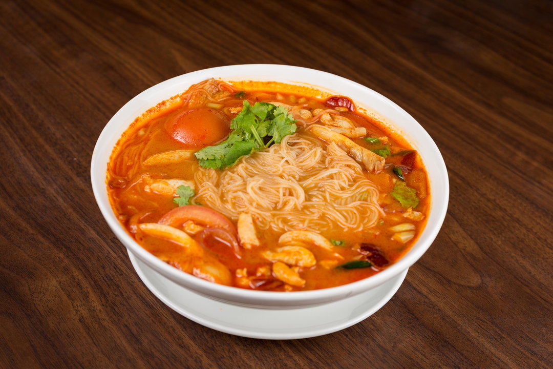 Red Seafood Tom Yam Noodles
