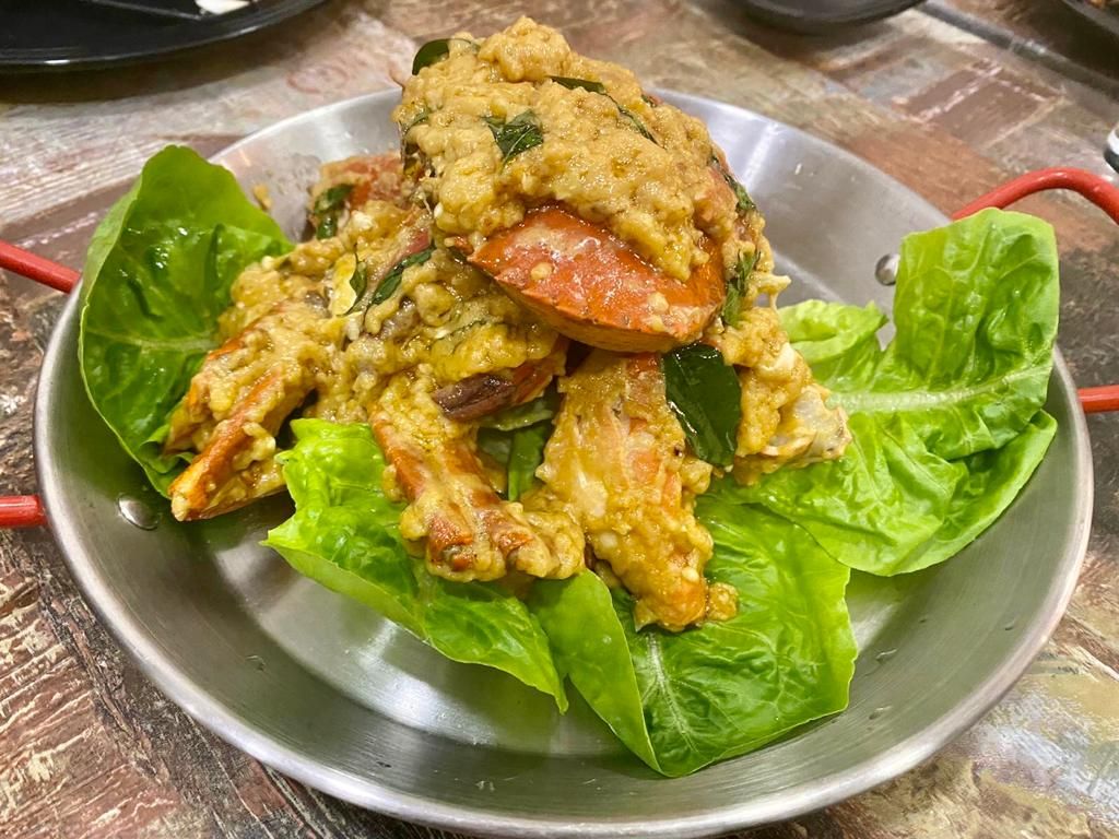 咸蛋黄螃蟹  Salted Egg Crab _0