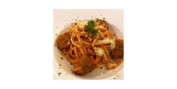 Boulette de tomate linguine