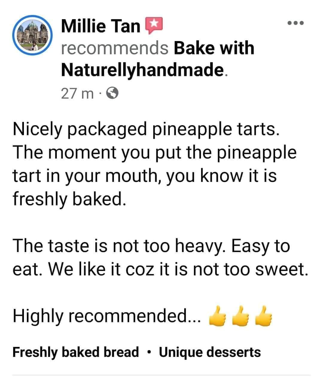 Taiwanese pineapple tarts - 40g each  (Top seller) (10 pcs)(2 flavour)_3