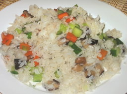 Vegetable Fried Rice     时蔬 炒饭
