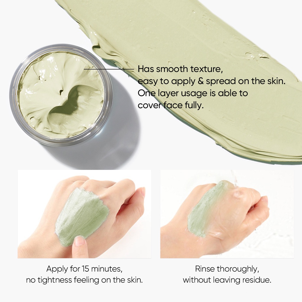 Skintific Mugwort Anti Pores & Acne Clay Mask 55g