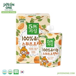 Organic Squeeze Orange Juice (Spout) 100ml x 4 pack