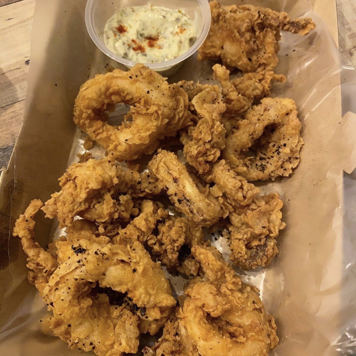Deep Fried Calamari & Zucchini