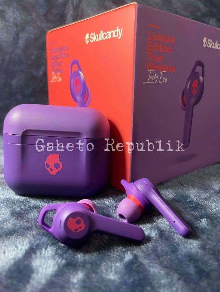 Skullcandy INDY EVO True Wireless In-Ear Earbuds - Purple