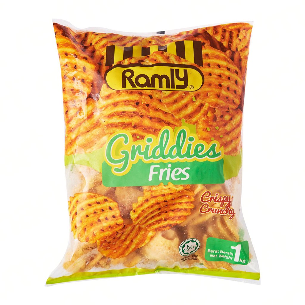 RAMLY GRIDDIES FRIES 1kg