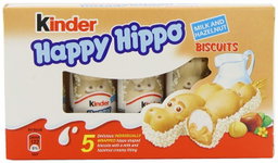 Kinder Happy Hippo Milk and Hazernut Cookies