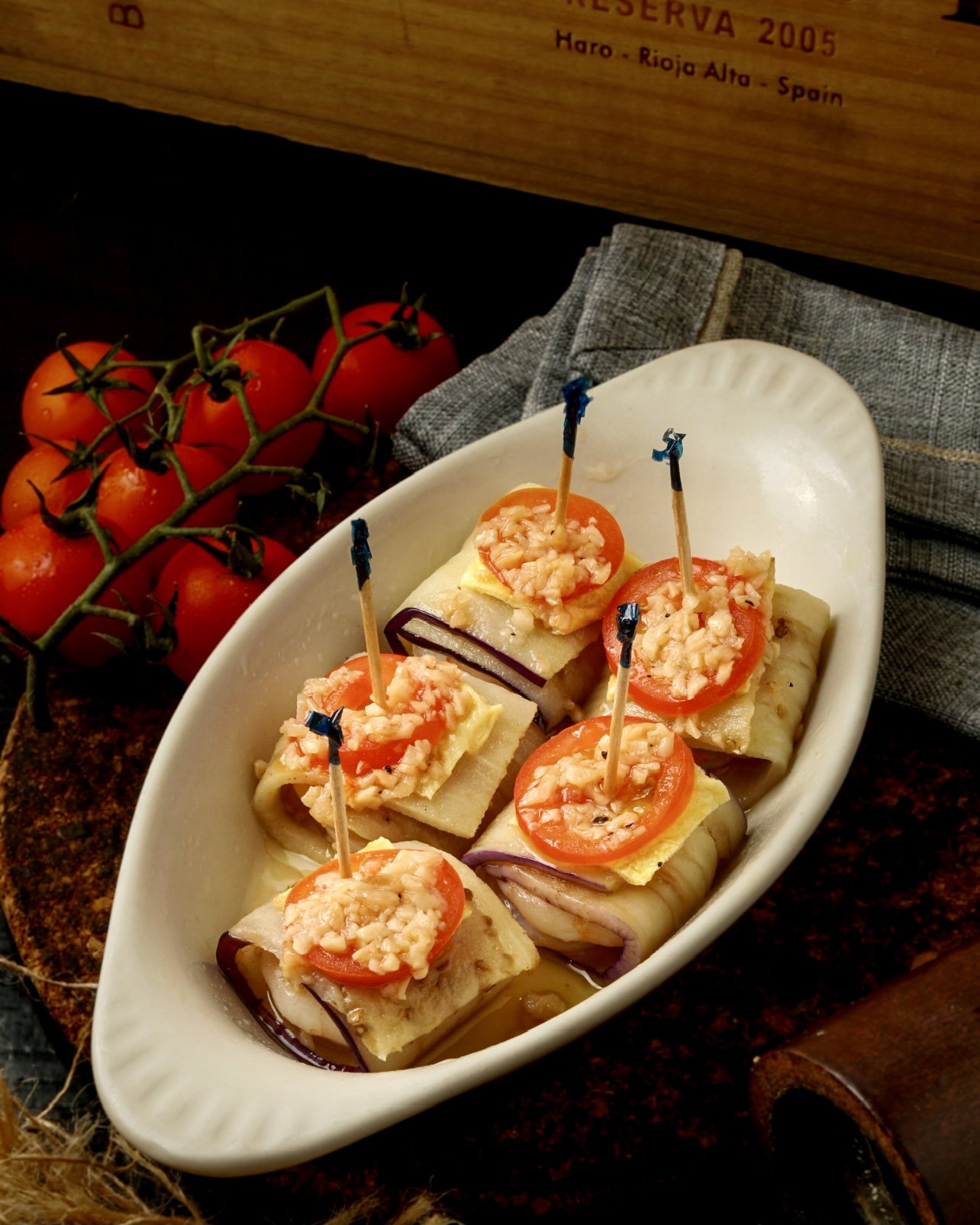 Rollitos de Berenjenas y Gambas - 5 pcs_0