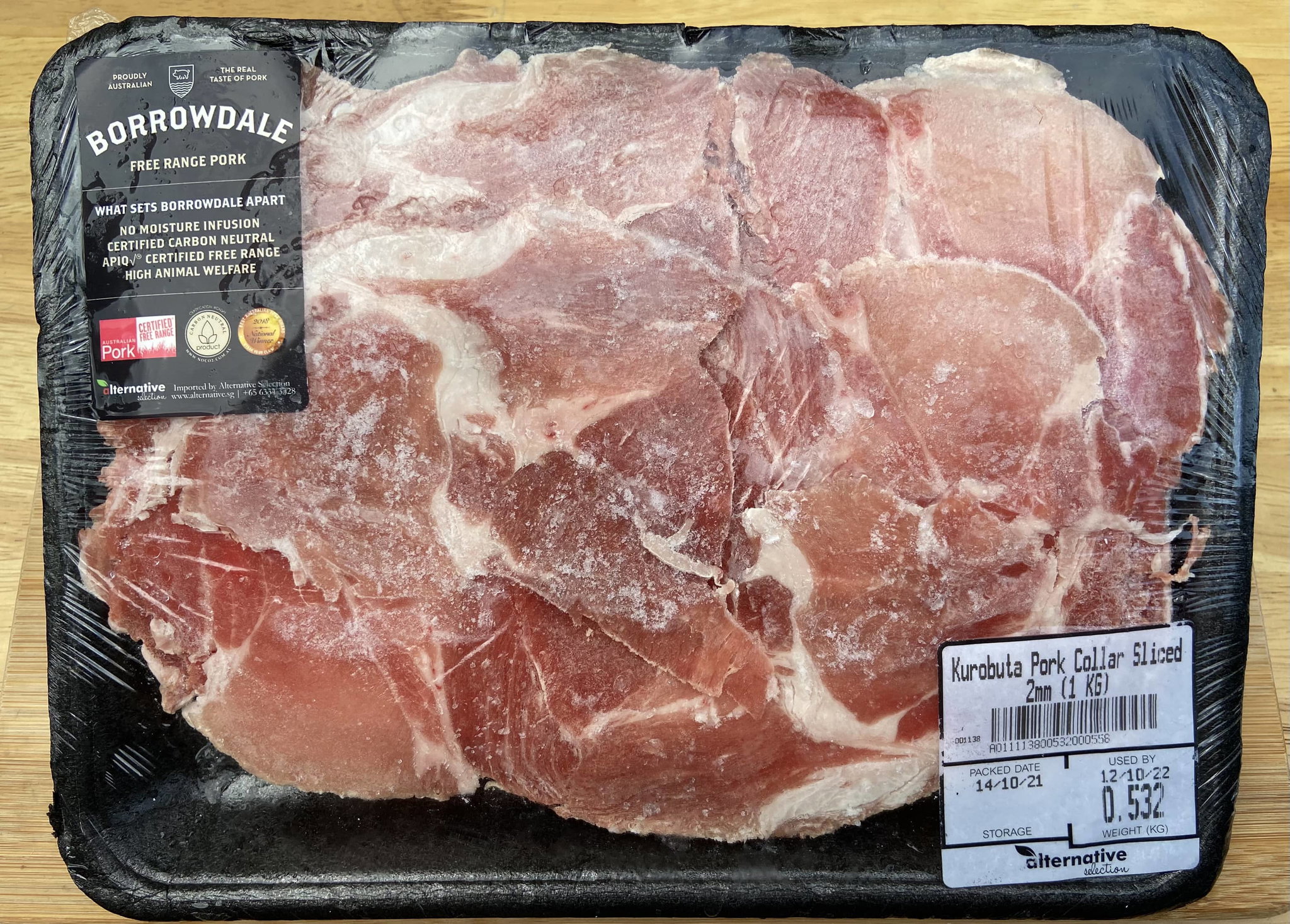 Shabu Shabu (Kurobuta Pork) 涮涮肉 (黑猪肉)_1