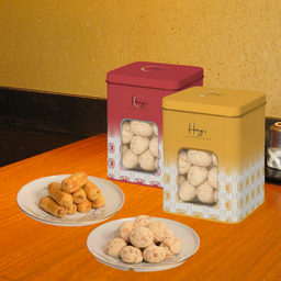 Grow and Prosper Bundle (1xPineapple Tarts + 1xAlmond Cookies) 升升發精美礼包 (1x凤梨酥 + 1x香酥杏仁饼)