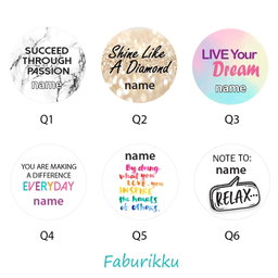 Motivate Quotes Badge Reel (Clip On) 