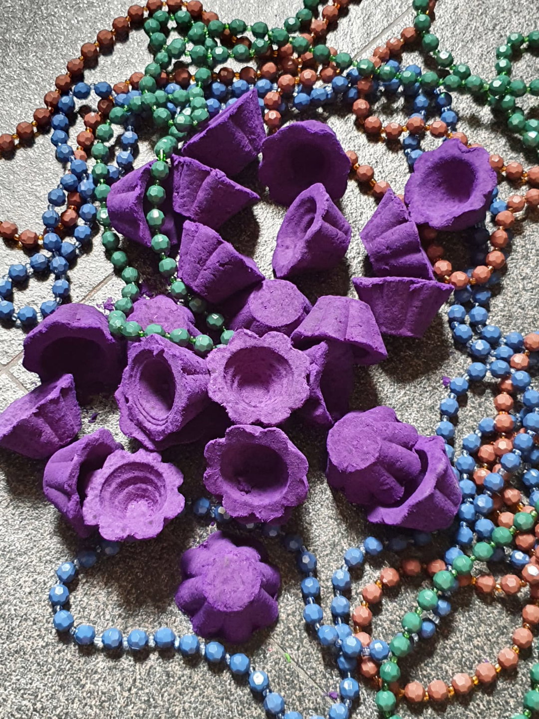 Lavender Flower shaped Incense x 6pcs 